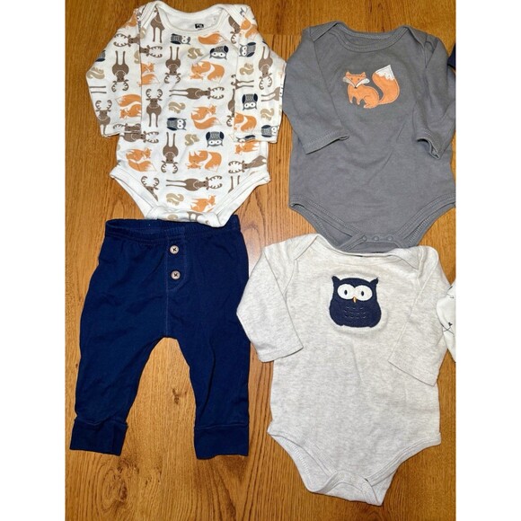 Baby Boy Clothes Lot 3-6m Winter - Old Navy, Hudson Baby, Hanna Anderson, 16 Pcs - Picture 8 of 16